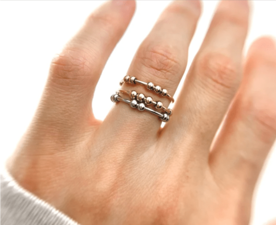 Fidget Beads Ring