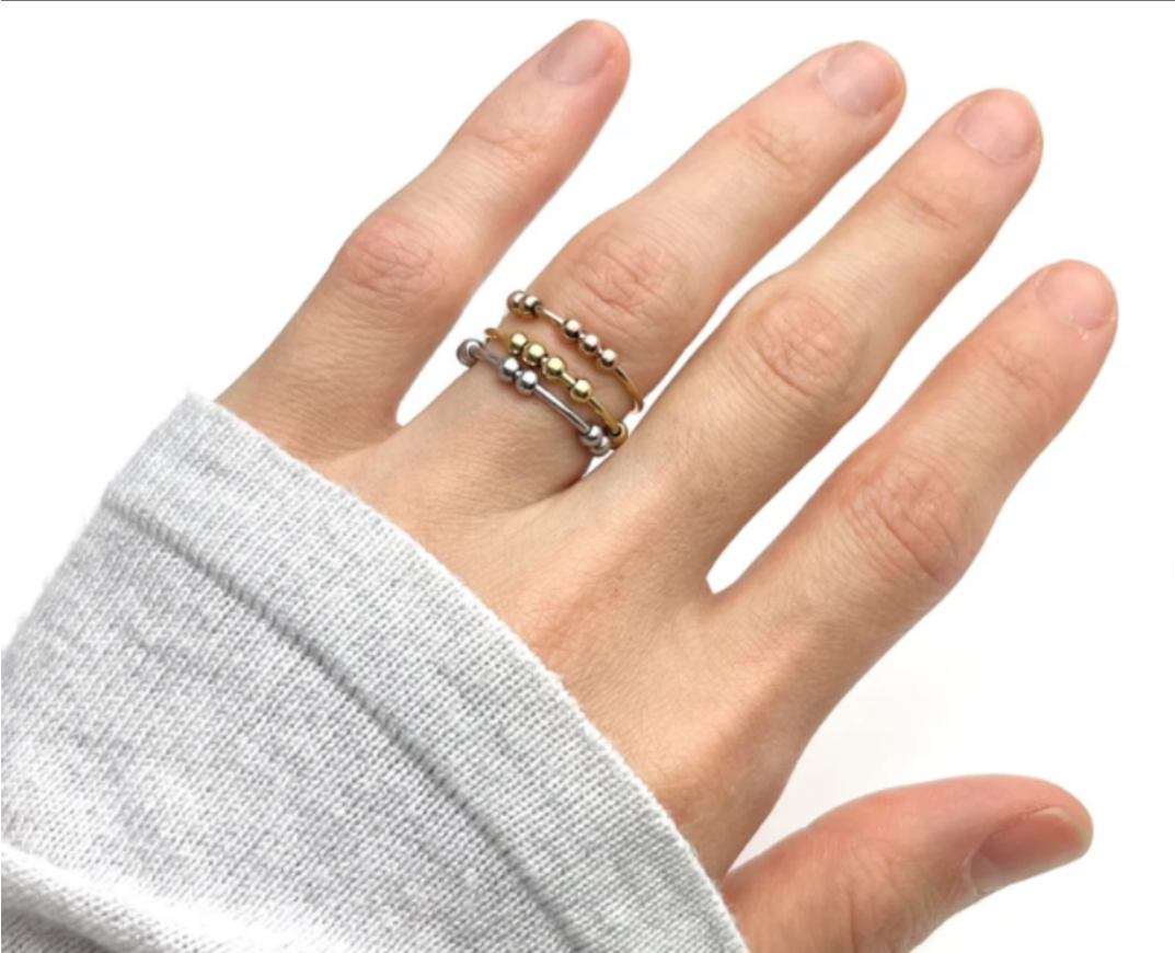 Fidget Beads Ring